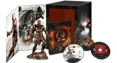 God Of War Omega 5 Juegos  Pack + Figura Edición Especial 
