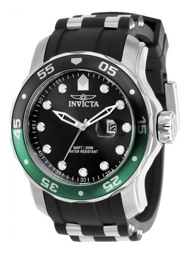 Reloj Invicta 39104 Pro Diver Cuarzo Hombre Color De La Correa Plata