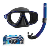 Kit Máscara Snorkel Mergulho Pesca Sub Seasub - Frete Grátis