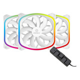 Enermax Ucsqargb12p-w-bp3 Squa Rgb Pwm Ventilador De Caja De