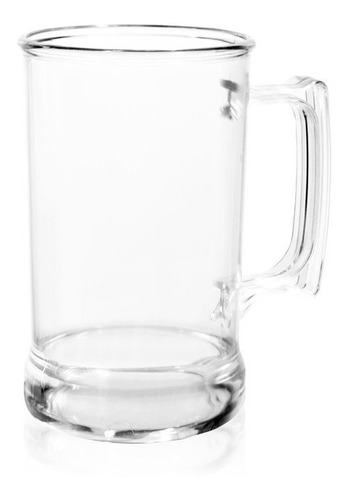 Jarro Chopp Cervecero Traslucido Plastico 330cm3 Cristal