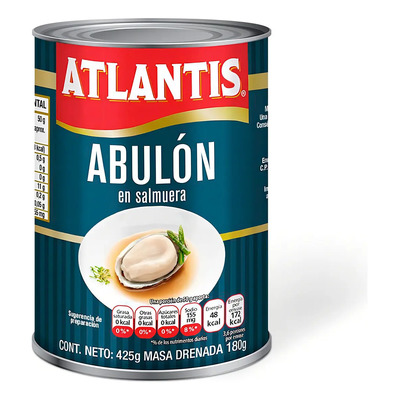 Abulón Atlantis En Salmuera 425g