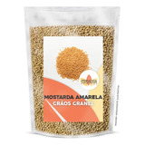 Semente De Mostarda Amarela Importado Premium 1kg Oferta