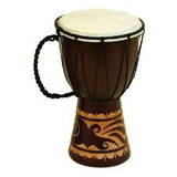 Tambor Djembe De Madera Y Cuero