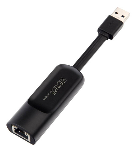 Adaptador Lan Negro De Tarjeta De Red Usb3.0 Para Tableta