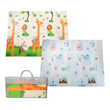 Tapete De Juego Papubaby Plegable Multiusos 150 X 200 Cm