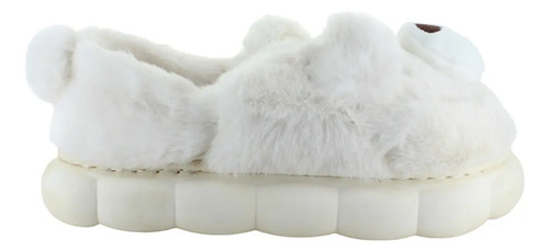 Via Urbana Pantufla Afelpada Frio Invierno Oso Mujer 91848
