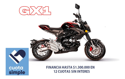 Motocicleta Gilera Gx1 125  Street