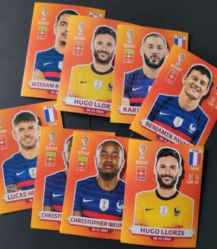 Figurita # Fra Mundial Qatar 2022 Equipo Francia Jugadores
