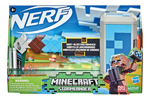 Lanzador Nerf Minecraft Stormlander