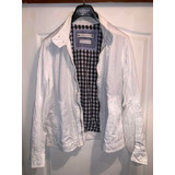 Campera Key Biscayne Blanca Hombre