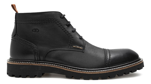 Bota Democrata Garage Cross Masculina Cano Curto Couro