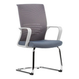 Silla Sillon Visita Escritorio Oficina Ergonomica Tive Gris