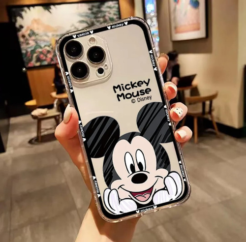 Funda Case De Mickey Mouse Para iPhone  14 13 12 11 