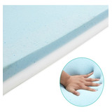 Pillow Top Látex Hr + Visco Nasa Gel Two Sides King 6cm 