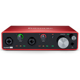 Focusrite Scarlett 4i4 Placa De Audio Usb Grabacion 3da Gen