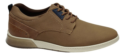 Zapatos Casuales Para Hombre Joel Café Claro Fareli