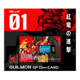 Bandai Vital Pulseira Digimon Tamers Dim Card Gp01 Guilmon