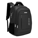 Mochila Masculina Feminina Bolso Antifurto Dia A Dia Com Usb