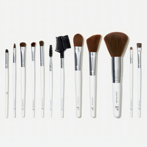 Set De 12 Brochas E.l.f. Cosmetics 1810