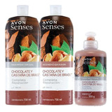 Set X3 Shampoo, Acond Chocolate - mL a $20