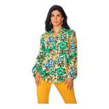 Blusa Cklass 961-09 Multicolor Outlet/saldos Mchn