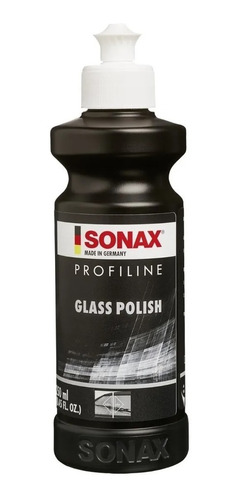 Glass Polish Sonax Pulidor De Vidrios Y Parabrisas 250ml