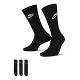 Calcetines Nike Sportswear Everyday Essential Unisex Negro