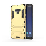 Funda Iron Para Galaxy Note 8 Sm-n950f Con Cristal Plano