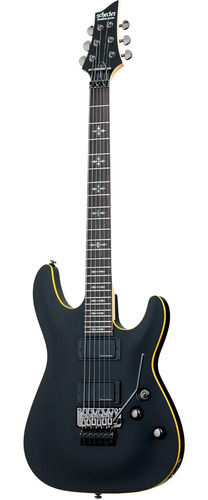Schecter Demon-6 Fr Abs Guitarra Eléctrica Sólida Negro Sati
