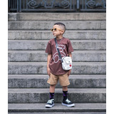 Kit Roupa Menino Infantil Shorts E Camiseta Urso Blogueiro