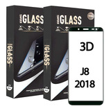 50 Película Vidro 3d Protetora Compatível J8 2018 J810m