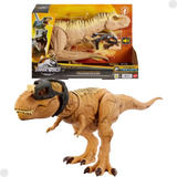 Figura Tyrannosaurus Rex Jurassic World C/ Som Hnt62 -mattel