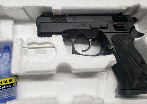 Pistola Airsoft Cz75 A Resorte