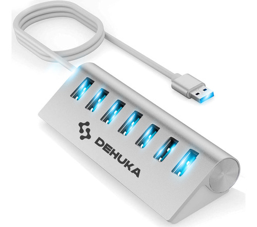 Dehuka Hub Usb 3.0 Color Gris