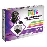 Jaula Metálica Plegable 42  Perro 108.5x70.5x77  Fancy Pets