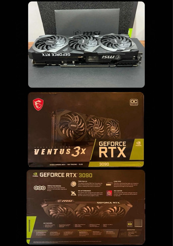 Tarjeta Gráfica Msi Rtx 3090 Ventus