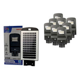 Lampara Led 200w Tipo Suburbana Celda Solar Ip65 8 Piezas