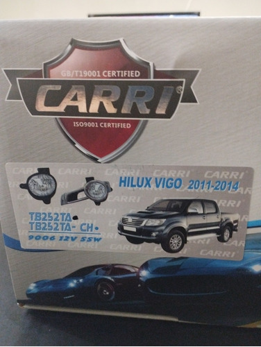 Par De Faros Antiniebla Carellos Toyota Hilux 2012-2014 Foto 2