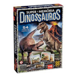 Jogo Memória Super Dinossauros Grow - 108 Cartelas