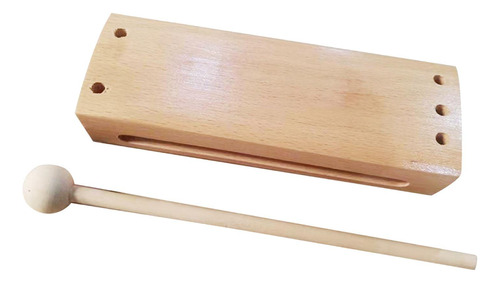 Bloque De De Madera, Instrumento Musical Montessori, Juguete