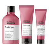 Kit Loreal Pro Longer Sh 300ml + Cond 200ml + Cpp 150ml