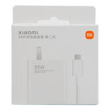 Cargador Xiaomi 33w Turbo Original Con Cable Tipo C Mdy11ex