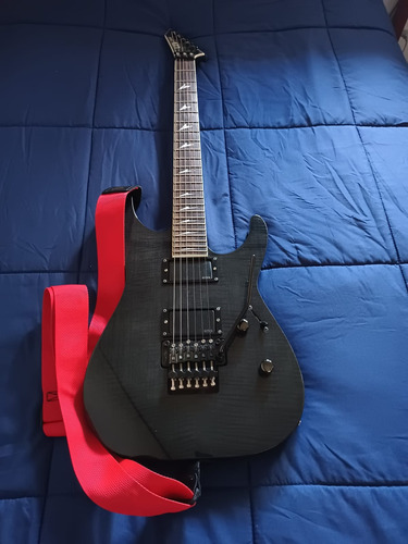 Guitarra Eléctrica Esp Ltd M-1001 See Thru Black