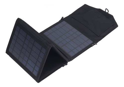 Cargador De Panel Solar Portátil Plegable Con Salida Usb Dua