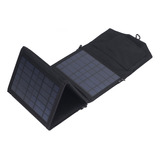 Cargador De Panel Solar Portátil Plegable Con Salida Usb Dua