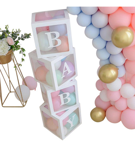 Cajas De Baby Shower Para Decoración De Fiesta De Bautizo