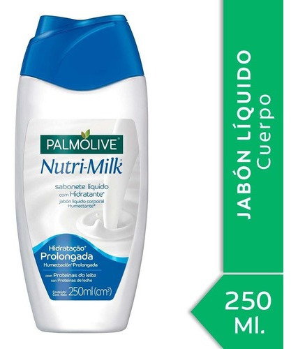 Palmolive Nutri Milk Humectación Jabón Liquido Corp X 250ml