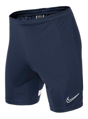 Pantaloneta Nike Fútbol Dri-fit Para Hombre-azul