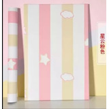 Papel Mural Pvc Autoadhesivo 10m X 60 Cm Decoaxe Rosa Nube